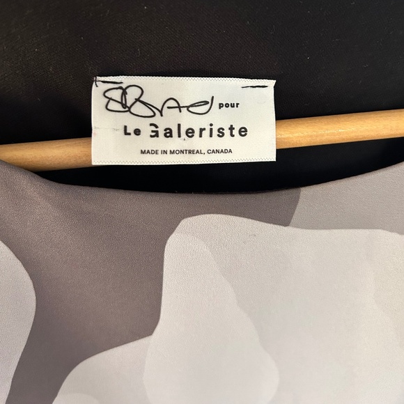 Le Galeriste “Wearable Art” Dress – Made in Montréal – Size M - Statement Piece - Picture 2 of 5